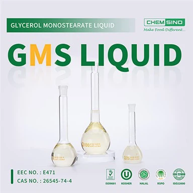 Emulsifier GMS Glycerol Monostearate Liquid Form