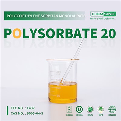 Polysorbate 20 Emulsifier Uses In Cosmetics For Sale