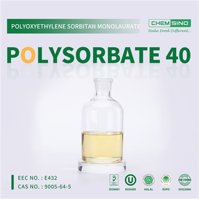 Get The Best Emulsification Results With Polysorbates Liquid Polysorbate 40 CAS NO.9005-66-7