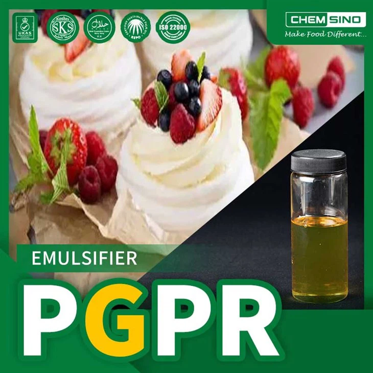 Chemical Polyglycerol Polyricinoleate Pgpr Food Ingredient E476 CAS No. 29894-35-7