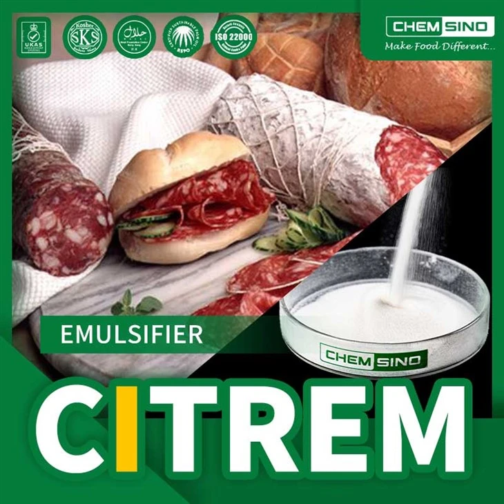 Food Emulsifier Citric Acid Esters Of Mono And Diglycerides Citrem E472c