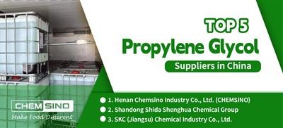 Top 5 Propylene Glycol Suppliers in China