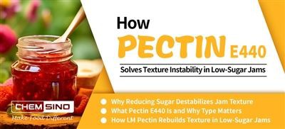 How Pectin E440 Solves Texture Instability in Low-Sugar Jams