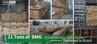 21 Tons Of Distilled Monoglycerides Delivered To Brazil