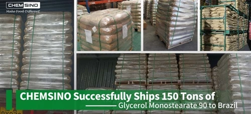 CHEMSINO Successfully Ships 150 Tons Of GMS 90 Powder To Brazil