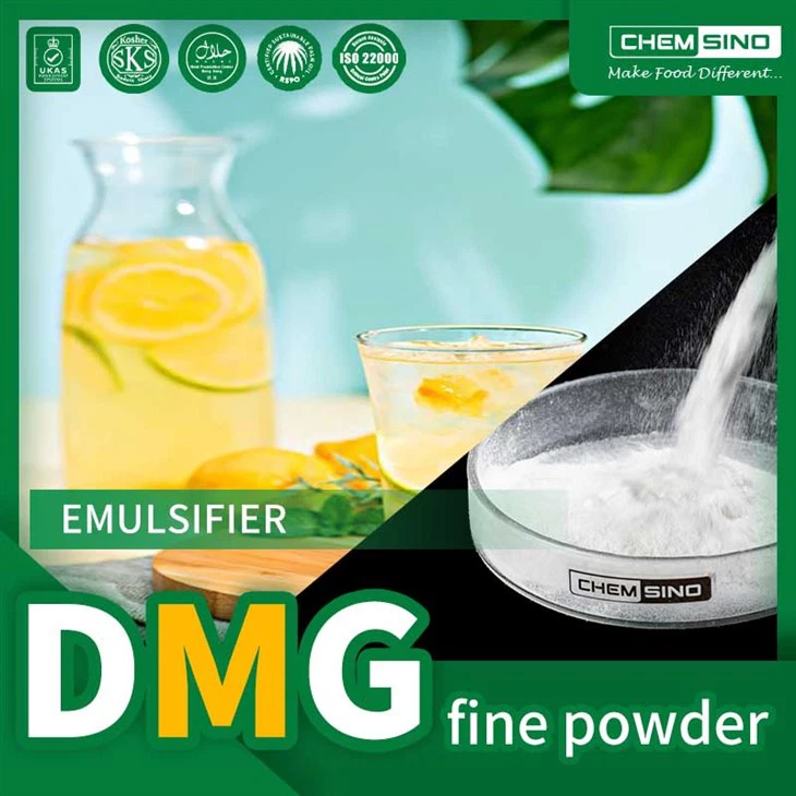 Food Grade Distilled Monoglyceride DMG Fine Powder (from 100-200mesh)