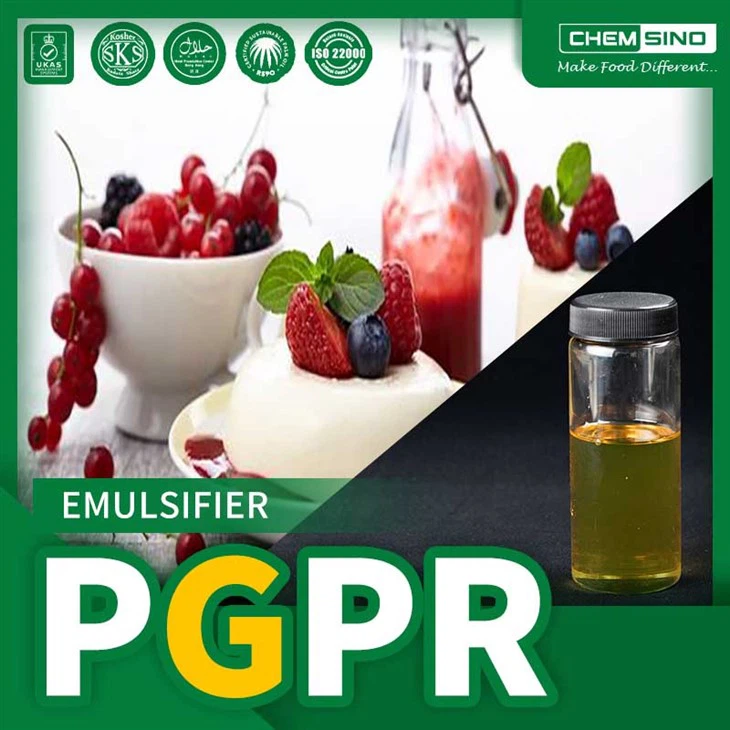 Food Polyglycerol Polyricinoleate PGPR Emulsifier in Chocolate