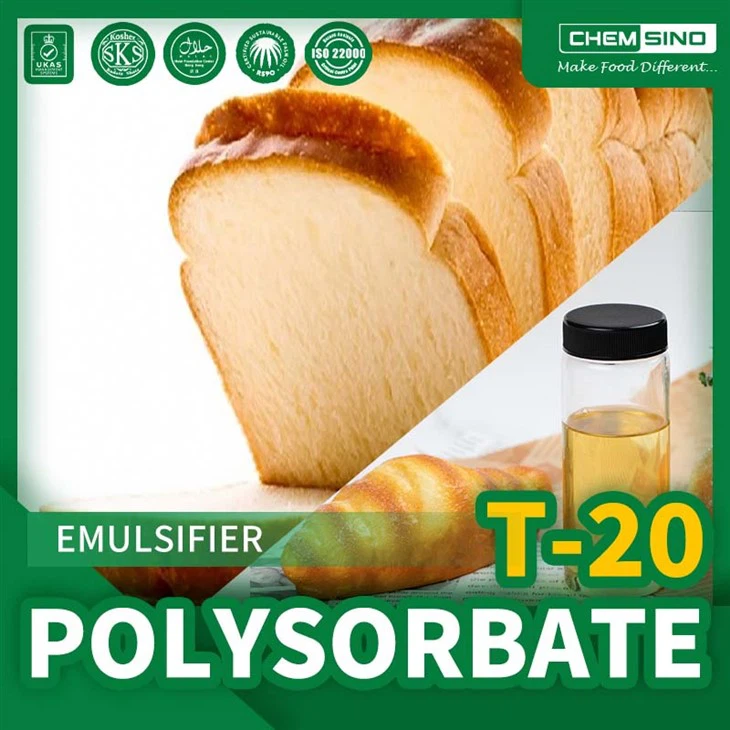 Polysorbate/Tween 20 Liquid E432 CAS No. 9005-64-5