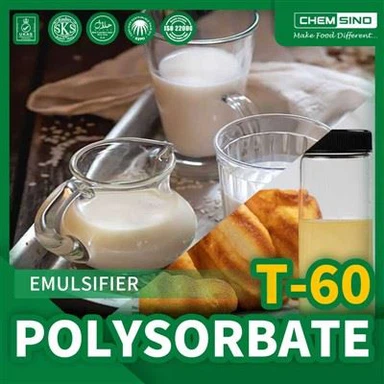 Polyoxyethylene Sorbitan Monostearate E435 Emulsifying Agent Surfactant