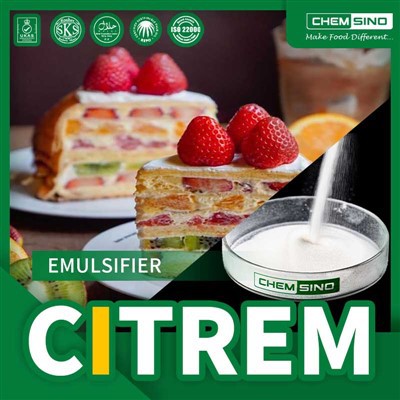Food Emulsifier CITREM E472c For Ice Cream