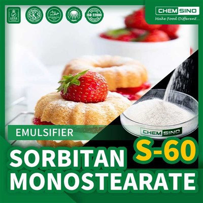Food Emulsifier E491 Sorbitan Monostearate Supplier in China